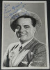 Raymond CORDY - PHOTOGRAPHIE CARTE POSTALE, NOIR ET BLANC, d&eacute;dicac&eacute;e et sign&eacute;e. Raymond CORDY