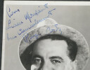 Raymond CORDY - PHOTOGRAPHIE CARTE POSTALE, NOIR ET BLANC, d&eacute;dicac&eacute;e et sign&eacute;e. Raymond CORDY