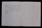 &Eacute;douard PAILLERON, Dramaturge - LETTRE AUTOGRAPHE SIGN&Eacute;E. &Eacute;douard PAILLERON