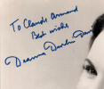 Deanna Durbin Actrice, PHOTOGRAPHIE D&Eacute;DICAC&Eacute;E SIGN&Eacute;E &agrave; la main Autographe. Deanna Durbin