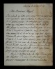 GUMBERT Ferdinand - LETTRE AUTOGRAPHE SIGN&Eacute;E &Agrave; Henri HEUGEL, BERLIN 1873. Ferdinand Gumbert