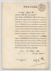 Pouvoir sign&eacute; par Lugn&eacute;-Poe – Collection de 50 auteurs & musiciens. Lugn&eacute;-Poe