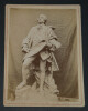 Adrien GAUDEZ - Deux photographies de la statue de Perronnet fondue sous Vichy. Adrien GAUDEZ