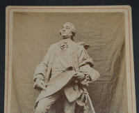 Adrien GAUDEZ - Deux photographies de la statue de Perronnet fondue sous Vichy