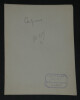 Alfred CAPUS - Photographie BERT Paris 11,4 x 15,5 cm. Alfred CAPUS