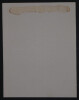 Tony R&Eacute;VILLON, Ecrivain et Homme politique - LETTRE AUTOGRAPHE SIGN&Eacute;E. Tony R&Eacute;VILLON