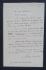 Charles MONSELET, &Eacute;crivain - LETTRE AUTOGRAPHE SIGN&Eacute;E A [Jean WALLON]. Charles MONSELET