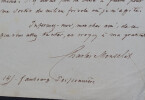 Charles MONSELET, &Eacute;crivain - LETTRE AUTOGRAPHE SIGN&Eacute;E A [Jean WALLON]. Charles MONSELET