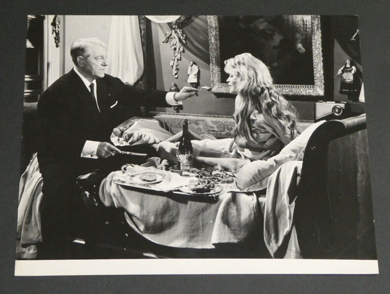 Brigitte BARDOT, Jean GABIN - Photo originale, "En cas de malheur", 1958. Brigitte BARDOT, Jean GABIN