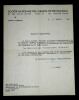 Lettre d'invitation sign&eacute;e - Les Conf&eacute;rences des Ambassadeurs, SNCF, 1949. Andr&eacute; et Guy David