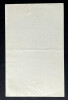 Edmond GONDINET, Librettiste - LETTRE AUTOGRAPHE SIGN&Eacute;E. Edmond GONDINET