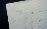 LETTRE AUTOGRAPHE SIGN&Eacute;E - Adolphe Georges Gueroult, 14 octobre 1899. GUEROULT Adolphe Georges