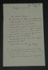 Jules TROUBAT - LETTRE AUTOGRAPHE SIGN&Eacute;E &Agrave; Emile AUCANTE, 1881. Jules TROUBAT
