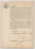 Pouvoir sign&eacute; Paul de Martigny – Collection coh&eacute;rente de 50 auteurs & musiciens. Paul de Martigny