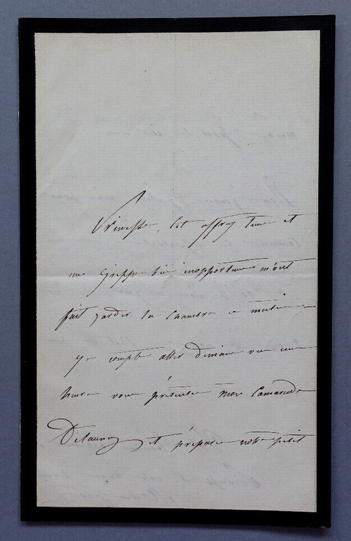 Marie FAVART, Actrice fran&ccedil;aise - LETTRE AUTOGRAPHE SIGN&Eacute;E DE 3 PAGES. Marie FAVART