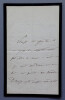 Marie FAVART, Actrice fran&ccedil;aise - LETTRE AUTOGRAPHE SIGN&Eacute;E DE 3 PAGES. Marie FAVART
