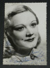 &Eacute;lyane C&Eacute;LIS - Carte postale photographique sign&eacute;e et d&eacute;dicac&eacute;e, 1944. &Eacute;lyane C&Eacute;LIS