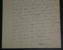 Ernest HENDL&Eacute;, Avocat et pr&eacute;fet - LETTRE AUTOGRAPHE SIGN&Eacute;E A ROUEN 1883. Ernest HENDL&Eacute;