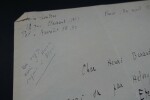 Florise LONDRES - LETTRE AUTOGRAPHE SIGN&Eacute;E, &Agrave; Henri BEREAUD, AVRIL 1939. Florise Londres