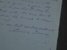 Maurice DONNAY, LETTRE AUTOGRAPHE SIGN&Eacute;E AU DIRECTEUR DE LA REVUE FRANCAISE 1923. Maurice DONNAY