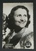 Lucienne DUGARD - Carte publicitaire sign&eacute;e et d&eacute;dicac&eacute;e. Lucienne DUGARD
