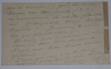 PLANTE Francis - CARTE DE VISITE AUTOGRAPHE SIGNEE, 1917. Francis Plant&eacute;