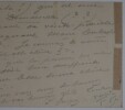 PLANTE Francis - CARTE DE VISITE AUTOGRAPHE SIGNEE, 1917. Francis Plant&eacute;