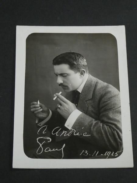 Paul CAPELLANI - PHOTOGRAPHIE NOIR ET BLANC D&Eacute;DICAC&Eacute;E ET SIGN&Eacute;E &agrave; Andr&eacute;e Pascal. Paul CAPELLANI