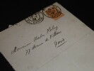 HERVIEU Paul - CARTE LETTRE AUTOGRAPHE SIGN&Eacute;E &Agrave; Charles FOLEY, 1902. Paul Hervieu