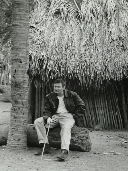 Jacques LANZMANN - Photographie 22,9 x 17,1 cm. Jacques Lanzmann