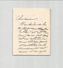 Francisque &Eacute;douard BERTIER -Peintre- Lot de 3 lettres autographes sign&eacute;es - 1870. Francisque &Eacute;douard Bertier