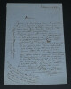 Charles ALWENS, musicien - Lettre autographe sign&eacute;e &agrave; Heugel, 1863. Charles ALWENS