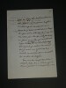 Pierre-Jean de BERANGER - LETTRE AUTOGRAPHE SIGN&Eacute;E de 2 pages. Pierre-Jean de B&eacute;ranger