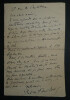 Ren&eacute; FAUCHOIS, &Eacute;crivain - BELLE LETTRE AUTOGRAPHE SIGN&Eacute;E, "Le singe qui parle". Ren&eacute; FAUCHOIS