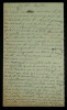 Carte autographe sign&eacute;e &agrave; Charles-Ange LAISANT, &Eacute;quipollences. Generoso GALLUCCI