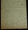 Carte autographe sign&eacute;e &agrave; Charles-Ange LAISANT, &Eacute;quipollences. Generoso GALLUCCI