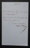 Alfred ARAGO - LETTRE AUTOGRAPHE SIGN&Eacute;E. Alfred ARAGO