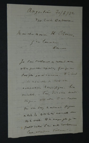 Henry LYONNET, &eacute;crivain - LETTRE AUTOGRAPHE SIGN&Eacute;E &Agrave; Henri CHENU, 1932. Henry LYONNET