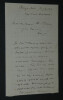 Henry LYONNET, &eacute;crivain - LETTRE AUTOGRAPHE SIGN&Eacute;E &Agrave; Henri CHENU, 1932. Henry LYONNET