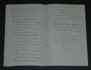 Henry LYONNET, &eacute;crivain - LETTRE AUTOGRAPHE SIGN&Eacute;E &Agrave; Henri CHENU, 1932. Henry LYONNET