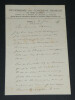 Henry LYONNET, &eacute;crivain - LETTRE AUTOGRAPHE SIGN&Eacute;E &Agrave; Henri CHENU, 1927. Henry LYONNET