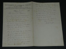 Henry LYONNET, &eacute;crivain - LETTRE AUTOGRAPHE SIGN&Eacute;E &Agrave; Henri CHENU, 1927. Henry LYONNET
