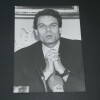 Photographie noir et Blanc d'&eacute;poque ann&eacute;es 80 AFP de Michel NOIR par P. GUILLAUD. P. GUILLAUD