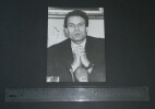 Photographie noir et Blanc d'&eacute;poque ann&eacute;es 80 AFP de Michel NOIR par P. GUILLAUD. P. GUILLAUD