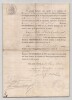 Pouvoir sign&eacute; par &Eacute;douard Cadol – Collection coh&eacute;rente de 50 auteurs & musiciens. &Eacute;douard Cadol