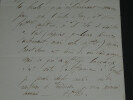 (Comte) Alfred DE FALLOUX - LETTRE AUTOGRAPHE SIGN&Eacute;E &Agrave; Marie DE FALLOUX, 1846. Alfred DE FALLOUX