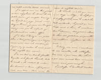 Adolphe Joseph Carcassonne - Lettre autographe signée à Scheler - 4 pages - 1876