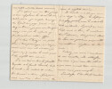 Adolphe Joseph Carcassonne - Lettre autographe sign&eacute;e &agrave; Scheler - 4 pages - 1876. Adolphe Joseph Carcassonne