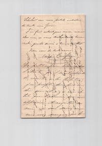 Adolphe Joseph Carcassonne - Lettre autographe signée à Scheler - 4 pages - 1876