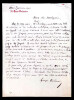 Georges THI&Eacute;BAUD - LETTRE AUTOGRAPHE SIGN&Eacute;E A M. Montorgueil, 1908. Georges THI&Eacute;BAUD